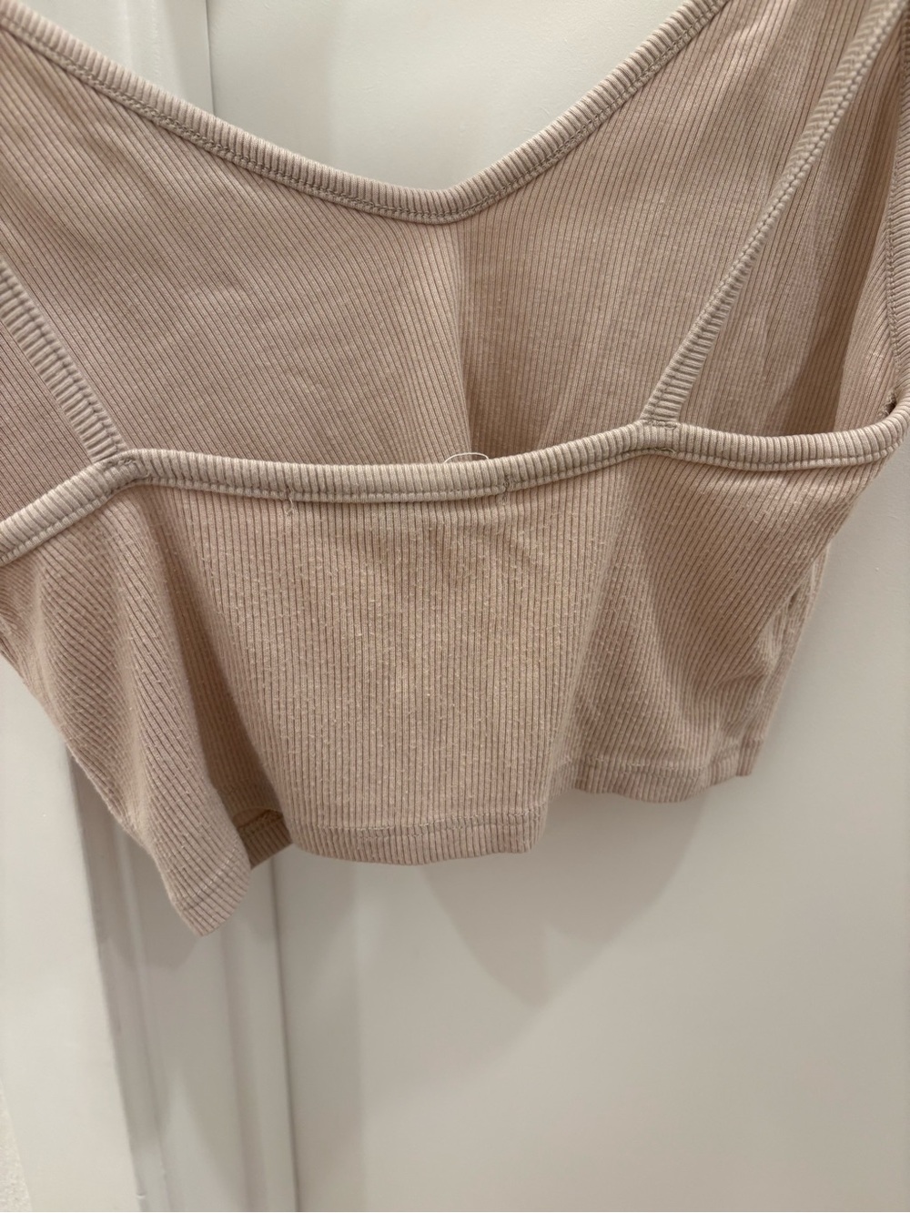 Joan brown crop strapy ribbed tank *Read* - Picture 7 of 10